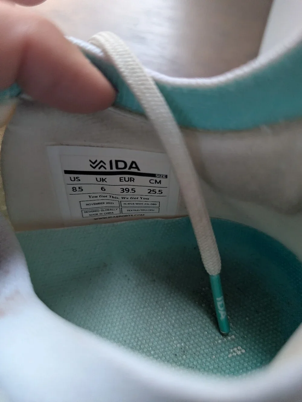Ida Rise used white